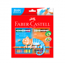 Lapices Bicolores x24 Faber-Castell