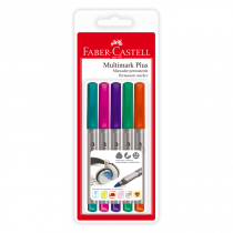 Blister Multimark Plus Colores Vivos Faber-Castell
