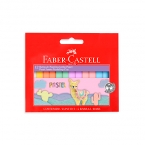 Plasticina Pastel Jumbo x12 Faber-Castell
