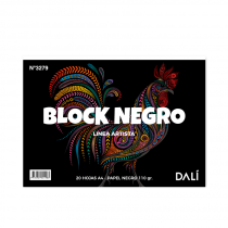 Block A4 Negro x3 DALI