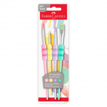 Blister Pinceles Soft Touch Pastel Faber-Castell