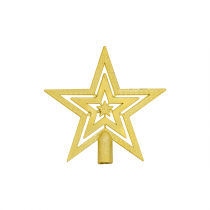 Puntero Estrella Calada Oro 9.5cm