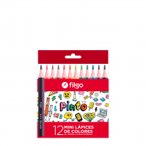 Lapices de Colores Pinto Mini x12 Filgo