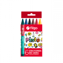 Crayolas Pinto x6 Filgo