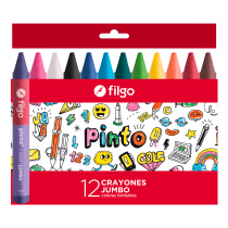 Crayolas Pinto Jumbo x12 Filgo