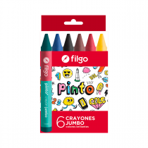 Crayolas Pinto Jumbo x6 Filgo