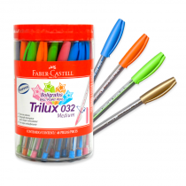 Boligrafo Trilux Colores x48 Faber-Castell