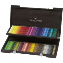 Estuche de Madera con 120 Lápices de Color Polychromos Faber-Castell