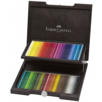 Estuche de Madera con 72 Lápices de Color Polychromos Faber-Castell